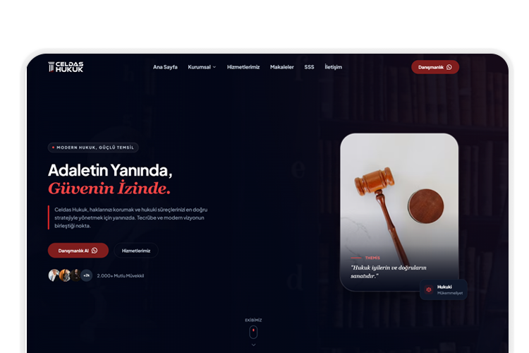 Celdas Hukuk Web Sitesi