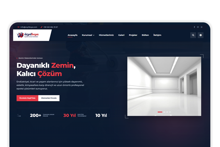Ozyil Boya Web Sitesi
